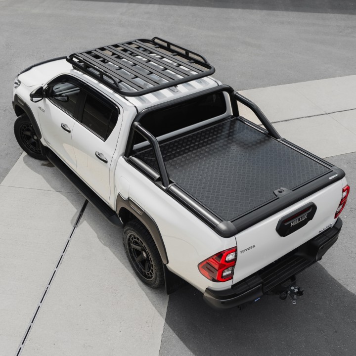 Lid Tonneau Bed Cover, ProTop Lift-Up, Toyota Hilux Double Cab 2016 - Present - EDK.ro