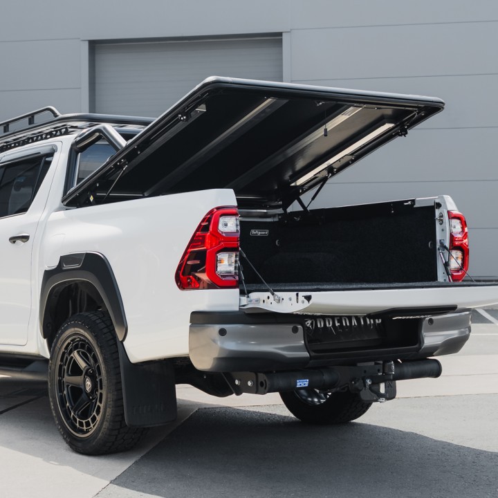 Lid Tonneau Bed Cover, ProTop Lift-Up, Toyota Hilux Double Cab 2016 - Present - EDK.ro