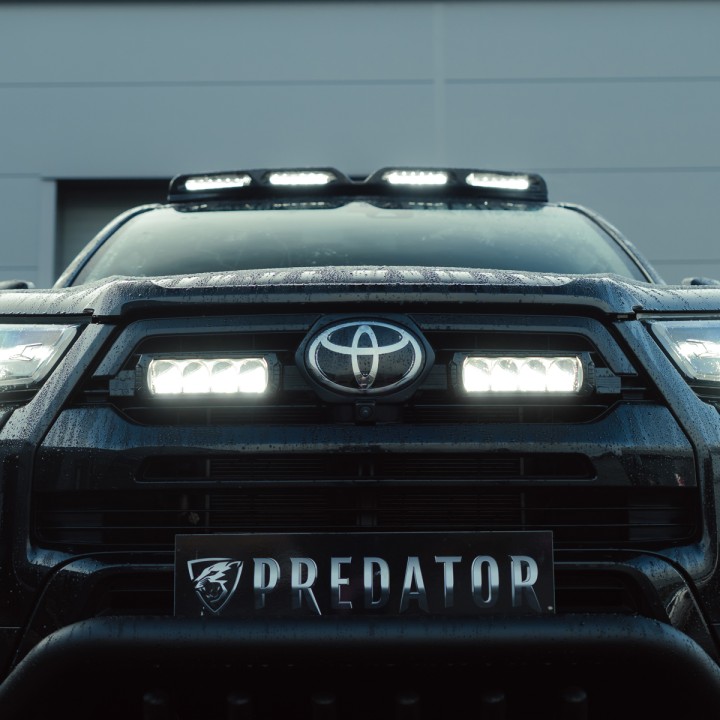 Kit de Integrare Proiectoare LED Omologate Pentru Plafon, Predator, Toyota Hilux Cabină Dublă / Cabină Extra / Cabină Single 201