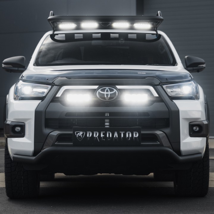 EC Approved LED Projector Integration Kit for Roof, Predator, Toyota Hilux Double Cab / Extra Cab / Single Cab 2016 - Present - 