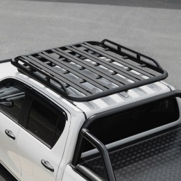 Platform Roof Rack, Predator Side Rails, Toyota Hilux 2016 - Present - EDK.ro