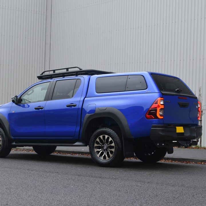 Platform Roof Rack, Predator Side Rails, Toyota Hilux 2016 - Present - EDK.ro