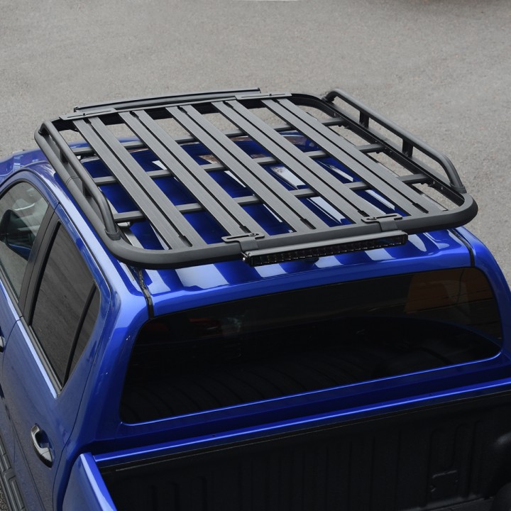 Portbagaj de Plafon tip Platformă, Predator Șine Laterale, Toyota Hilux 2016 - Prezent - EDK.ro