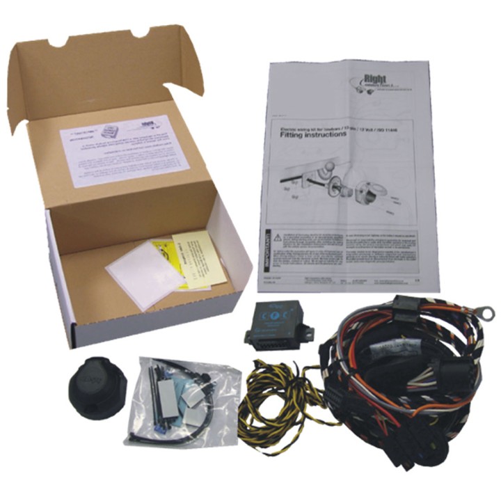 Instalație Electrică de Remorcare Plug N Play 7 Pini, Trux, Toyota Hilux Invincible 2016 - Prezent - EDK.ro