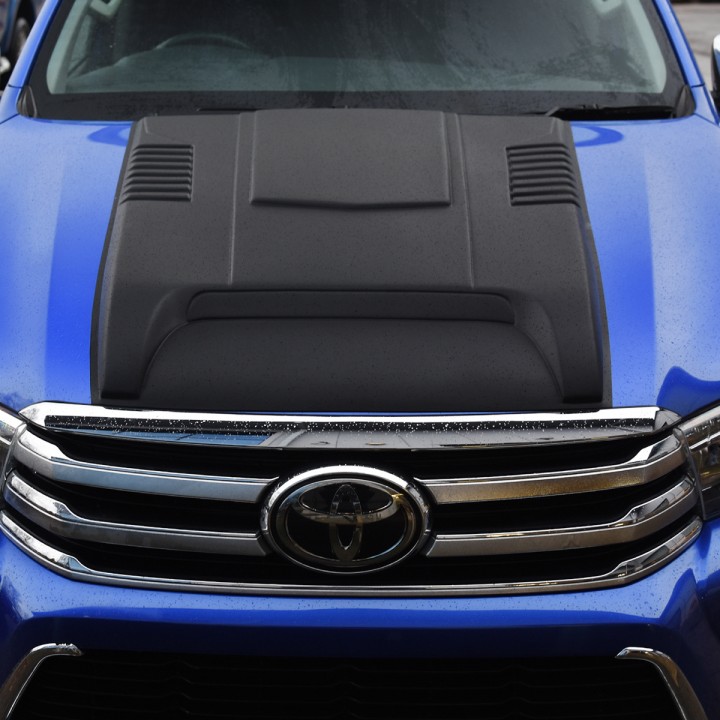 Priză de Aer Capotă, Trux, Culoare Negru Mat, Toyota Hilux Invincible Cabină Dublă 2016 - Prezent - EDK.ro