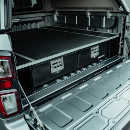 Sistem de Sertare, ProTop Rhino Deck Floor - System, Toyota Hilux Invincible Cabină Dublă 2016 - Prezent - EDK.ro