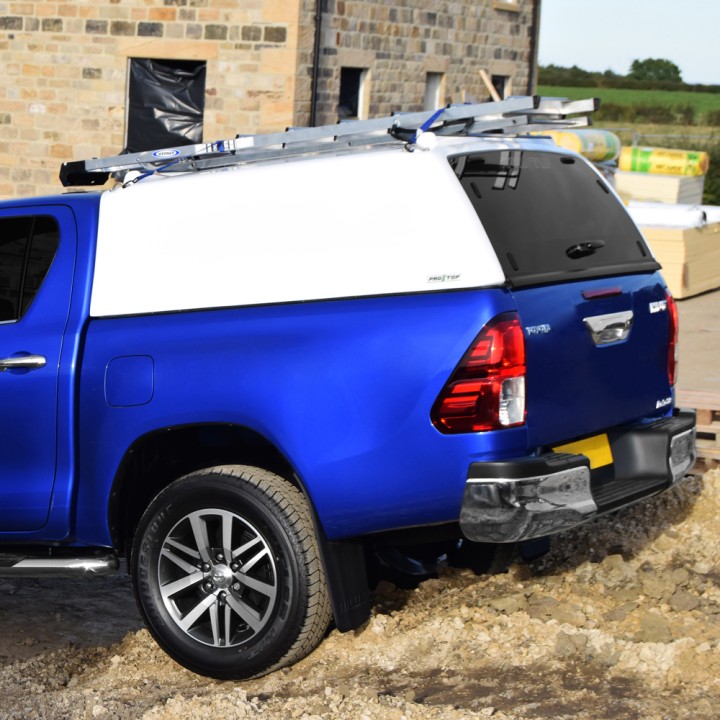 Hardtop Bed Cover, ProTop Tradesman, Toyota Hilux Invincible Double Cab 2016 - Present - EDK.ro