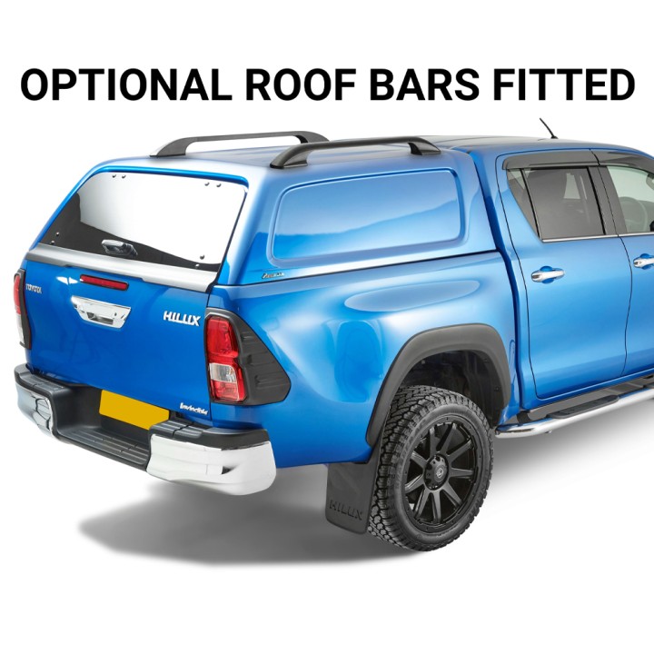 Hardtop Bed Cover, Aeroklas Commercial, Toyota Hilux Invincible Double Cab 2016 - Present - EDK.ro