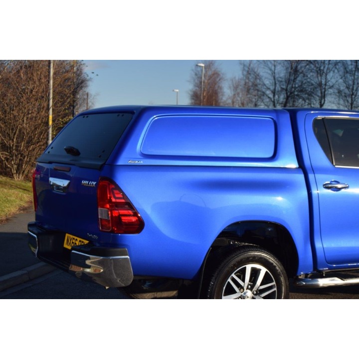 Hardtop Bed Cover, Aeroklas Commercial, Toyota Hilux Invincible Double Cab 2016 - Present - EDK.ro