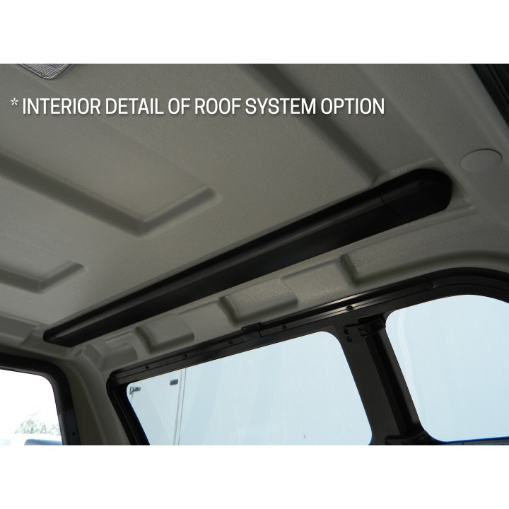 Hardtop Bed Cover, Aeroklas Commercial, Toyota Hilux Invincible Double Cab 2016 - Present - EDK.ro