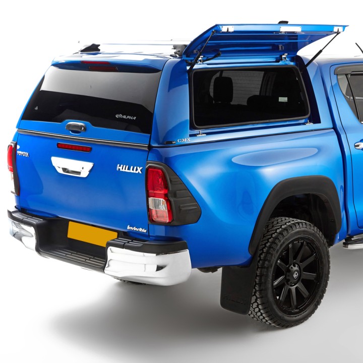 Hardtop Bed Cover, Alpha CMX, Toyota Hilux Invincible Double Cab 2016 - Present - EDK.ro