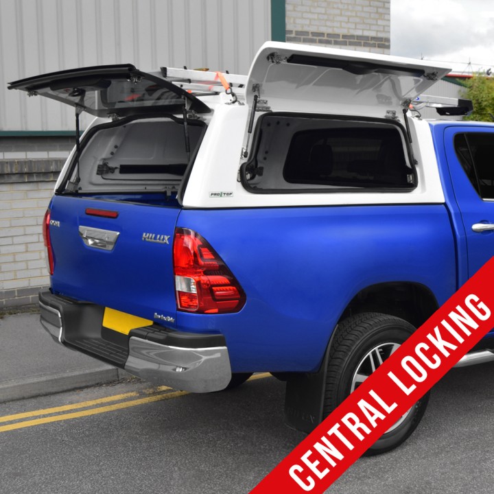 Hardtop Bed Cover, ProTop Gullwing, Toyota Hilux Invincible Double Cab 2016 - Present - EDK.ro