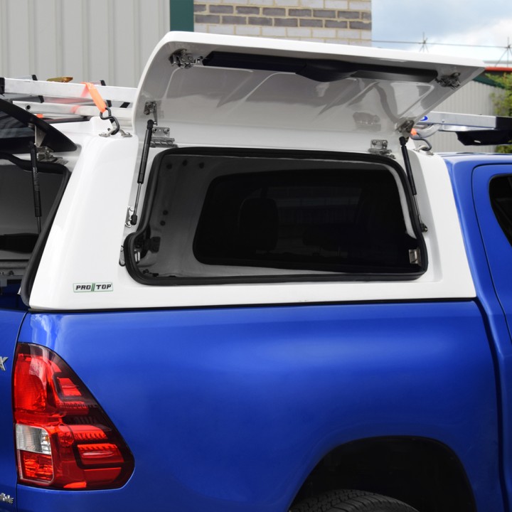 Închidere de Benă Tip Hardtop, ProTop Gullwing, Toyota Hilux Invincible Cabină Dublă 2016 - Prezent - EDK.ro