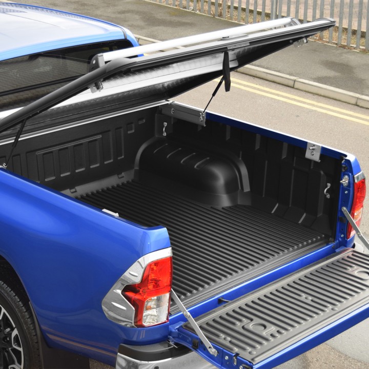 Lid Tonneau Bed Cover, Mountain Top Chequer, Toyota Hilux Invincible Double Cab 2016 - Present - EDK.ro