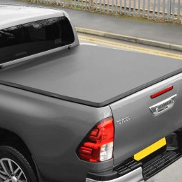 Soft Top Tonneau Bed Cover, Trux Tri-Fold, Toyota Hilux Invincible Double Cab 2016 - Present - EDK.ro