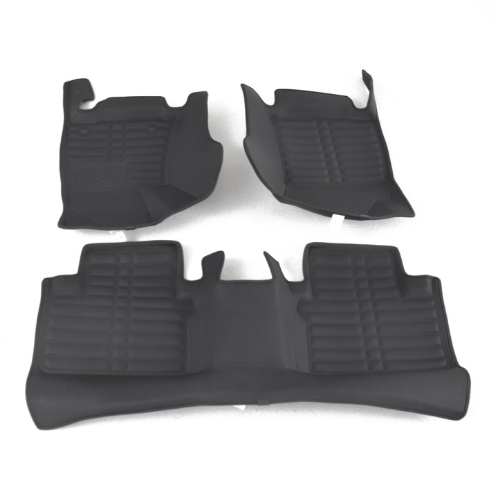 Floor Mats, 3D MAXpider Manual Tray Style Floor Mats, Toyota Hilux Extra Cab 2016 - Present - EDK.ro