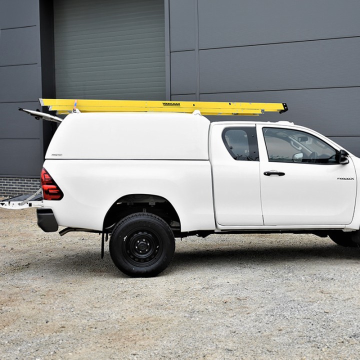 Hardtop Bed Cover, ProTop Tradesman, Toyota Hilux Extra Cab 2016 - 2026 - EDK.ro