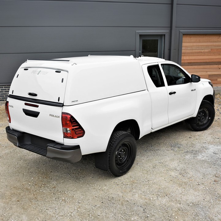 Hardtop Bed Cover, ProTop Tradesman, Toyota Hilux Extra Cab 2016 - 2026 - EDK.ro