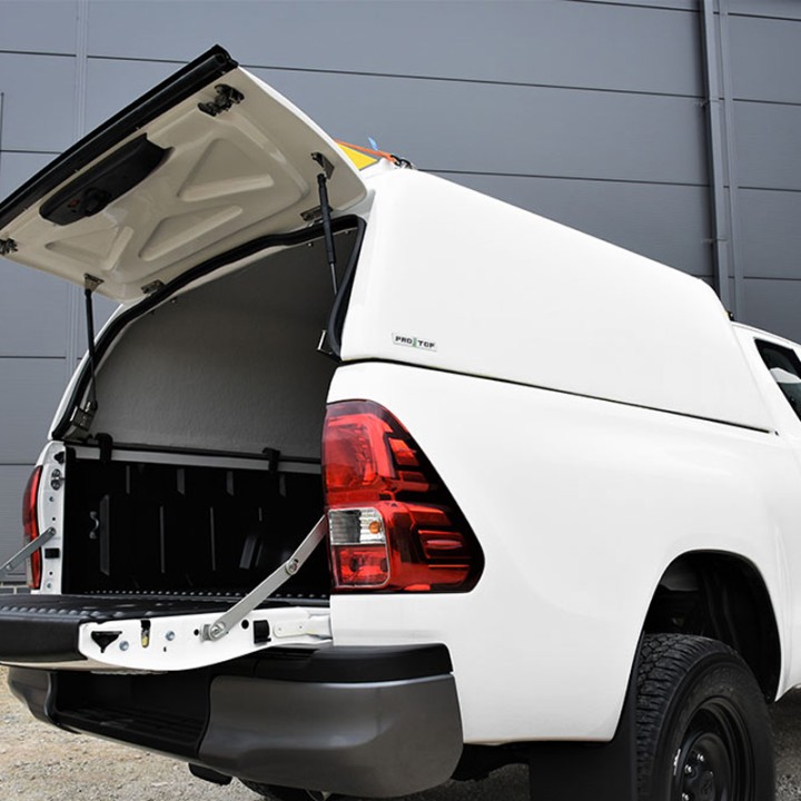 Hardtop Bed Cover, ProTop Tradesman, Toyota Hilux Extra Cab 2016 - 2026 - EDK.ro