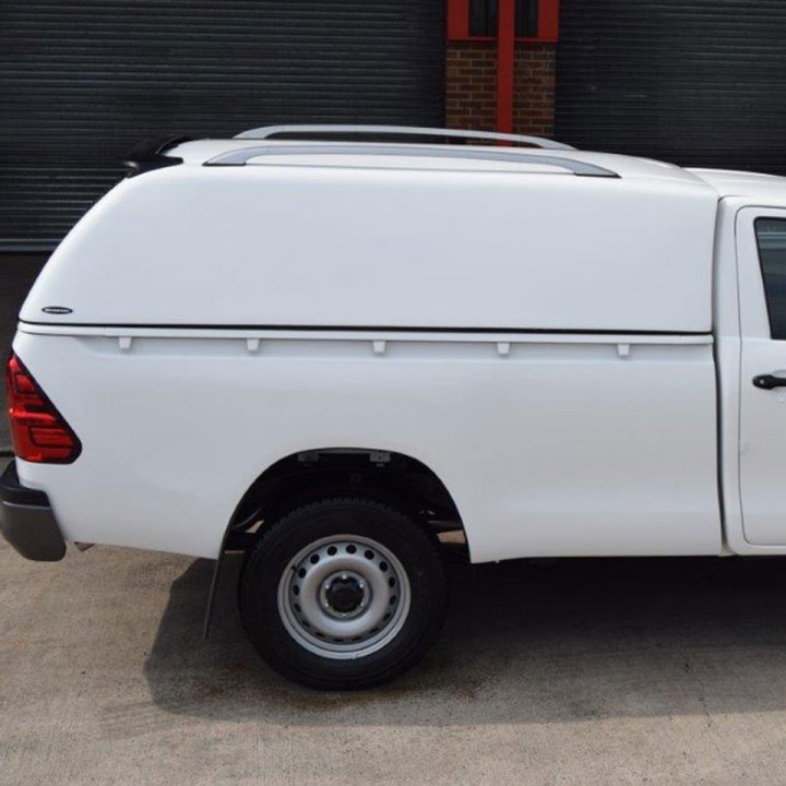 Hardtop Bed Cover, Carryboy Commercial, Toyota Hilux Single Cab 2016 - 2026 - EDK.ro
