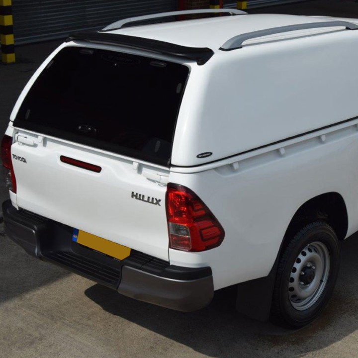 Hardtop Bed Cover, Carryboy Commercial, Toyota Hilux Single Cab 2016 - 2026 - EDK.ro