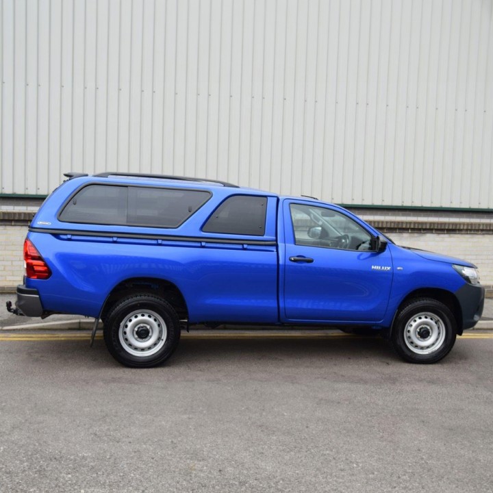Hardtop Bed Cover, Carryboy Leisure, Toyota Hilux Single Cab 2016 - 2026 - EDK.ro