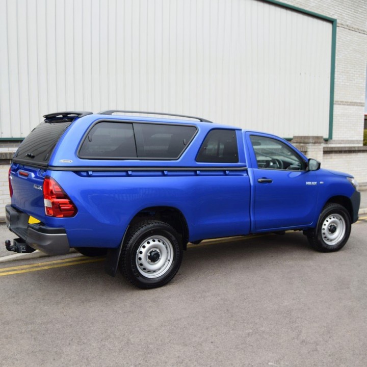 Hardtop Bed Cover, Carryboy Leisure, Toyota Hilux Single Cab 2016 - 2026 - EDK.ro
