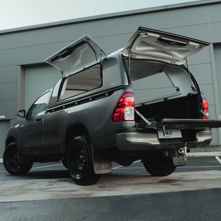 Închidere de Benă Tip Hardtop, ProTop Gullwing, Toyota Hilux Cabină Single 2016 - 2026 - EDK.ro