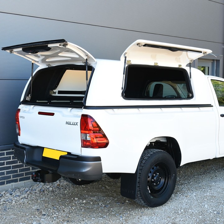 Închidere de Benă Tip Hardtop, ProTop Gullwing, Toyota Hilux Cabină Single 2016 - 2026 - EDK.ro