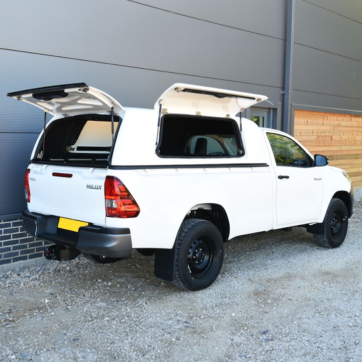 Închidere de Benă Tip Hardtop, ProTop Gullwing, Toyota Hilux Cabină Single 2016 - 2026 - EDK.ro