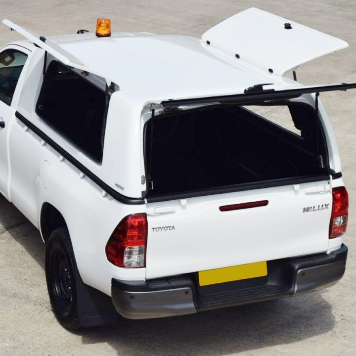 Închidere de Benă Tip Hardtop, ProTop Gullwing, Toyota Hilux Cabină Single 2016 - 2026 - EDK.ro