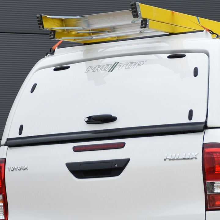 Hardtop Bed Cover, ProTop Tradesman, Toyota Hilux Single Cab 2016 - 2026 - EDK.ro