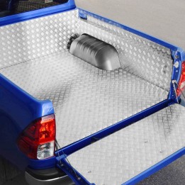 Over Rail Bed Liner, Samson Chequer, Toyota Hilux Double Cab 2016 - 2020 - EDK.ro
