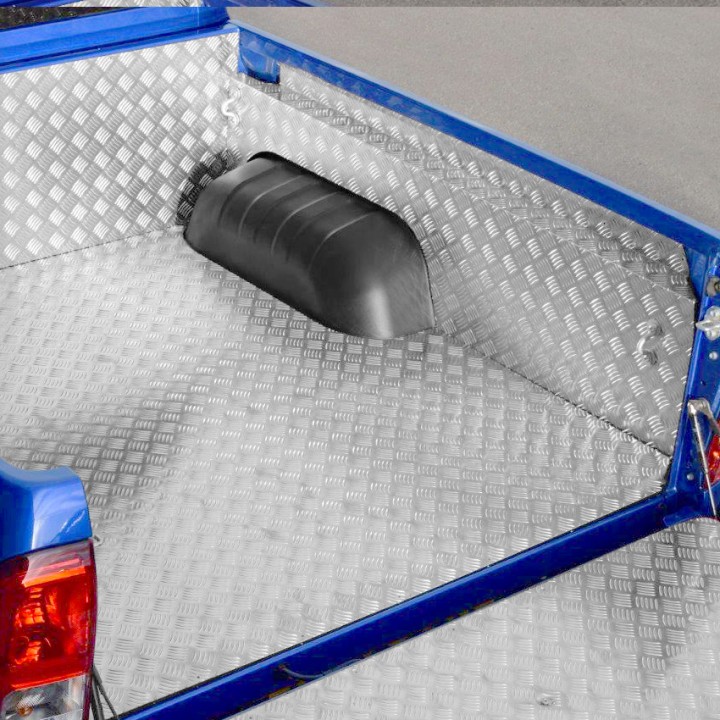 Over Rail Bed Liner, Samson Chequer, Toyota Hilux Double Cab 2016 - 2020 - EDK.ro