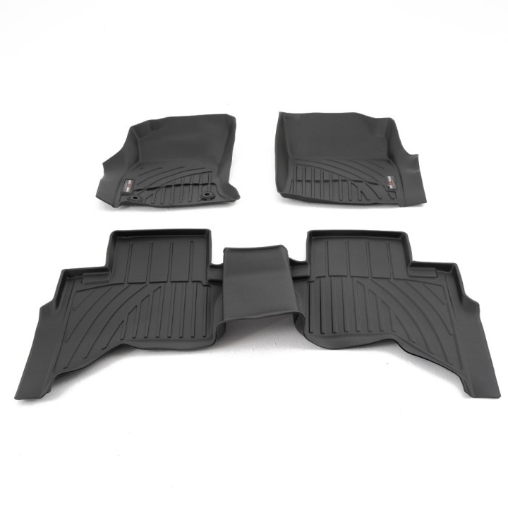 Covorașe, Predator Set de 3D Ultra- - Cutie Automată - LHD, Toyota Hilux Cabină Dublă 2016 - Prezent - EDK.ro