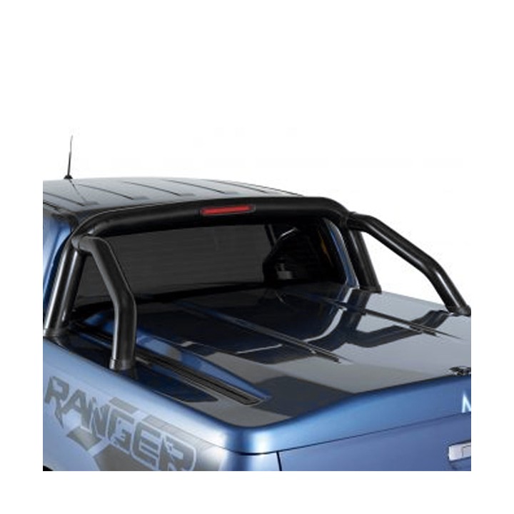 Rollbar Inox, Pro-Form, Culoare Negru, Toyota Hilux Cabină Dublă 2016 - 2020 - EDK.ro