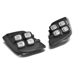 Daytime Running Lights, Predator Quad Style, Toyota Hilux 2016 - 2020 - EDK.ro