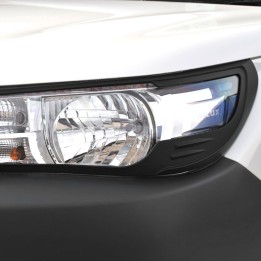 Headlight Covers, Trux (Active and Icon Models), Color Black, Toyota Hilux 2016 - 2020 - EDK.ro