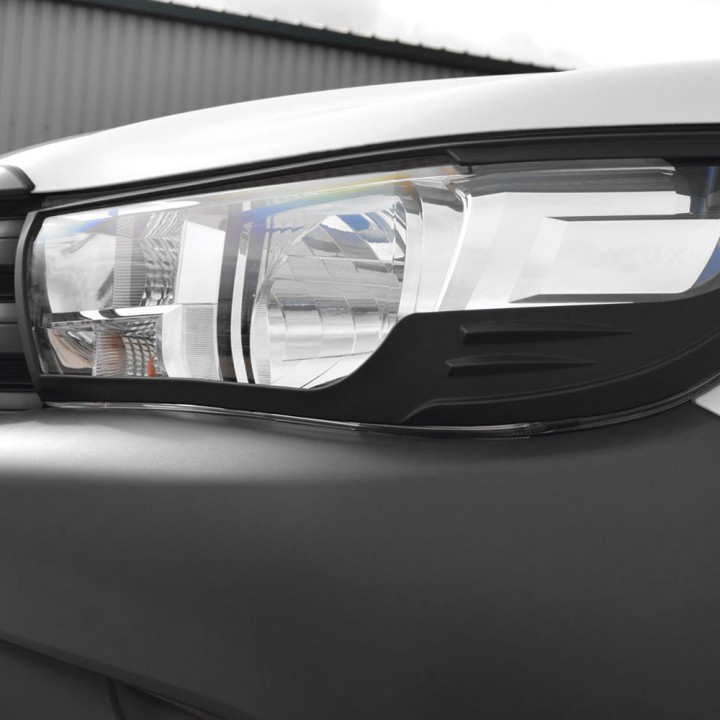 Capace Faruri, Trux (Active și Icon Modele), Culoare Negru, Toyota Hilux 2016 - 2020 - EDK.ro