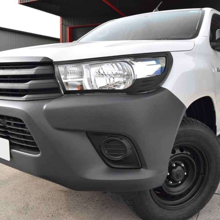 Capace Faruri, Trux (Active și Icon Modele), Culoare Negru, Toyota Hilux 2016 - 2020 - EDK.ro