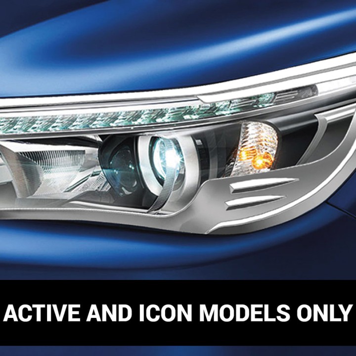 Capace Faruri, Trux (Active și Icon Modele), Culoare Crom, Toyota Hilux 2016 - 2020 - EDK.ro