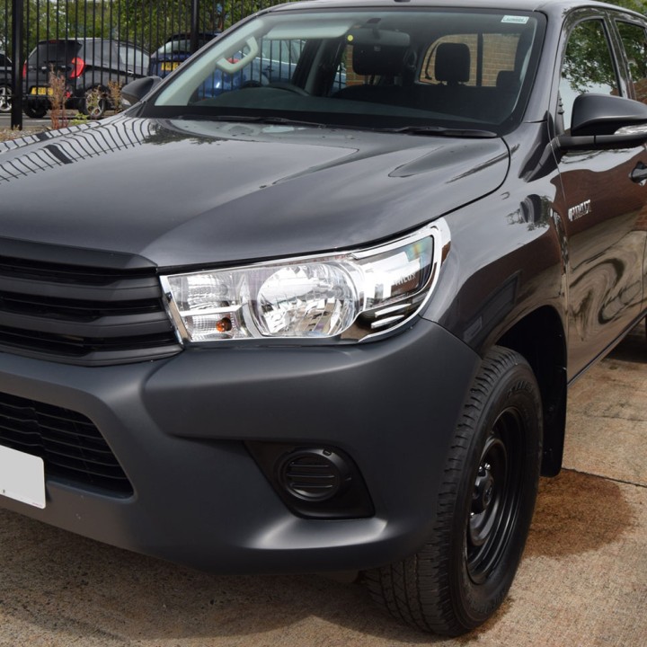 Headlight Covers, Trux (Invincible Model Only), Color Chrome, Toyota Hilux 2016 - 2020 - EDK.ro