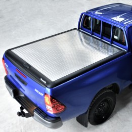Lid Tonneau Bed Cover, Mountain Top Chequer, Toyota Hilux Extra Cab 2016 - 2020 - EDK.ro