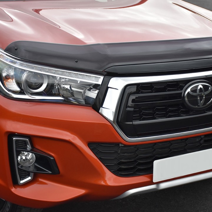 Bonnet Protector, Trux X, Color Dark Smoke, Toyota Hilux Invincible Double Cab 2018 - Present - EDK.ro