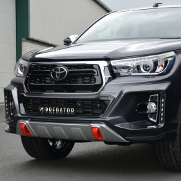 Mască Bară Față, Predator X, Toyota Hilux Invincible Cabină Dublă 2018 - 2020 - EDK.ro