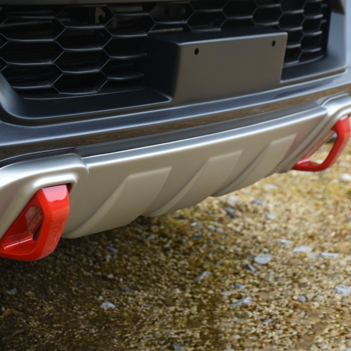 Front Bumper Mask, Predator X, Toyota Hilux Invincible Double Cab 2018 - 2020 - EDK.ro