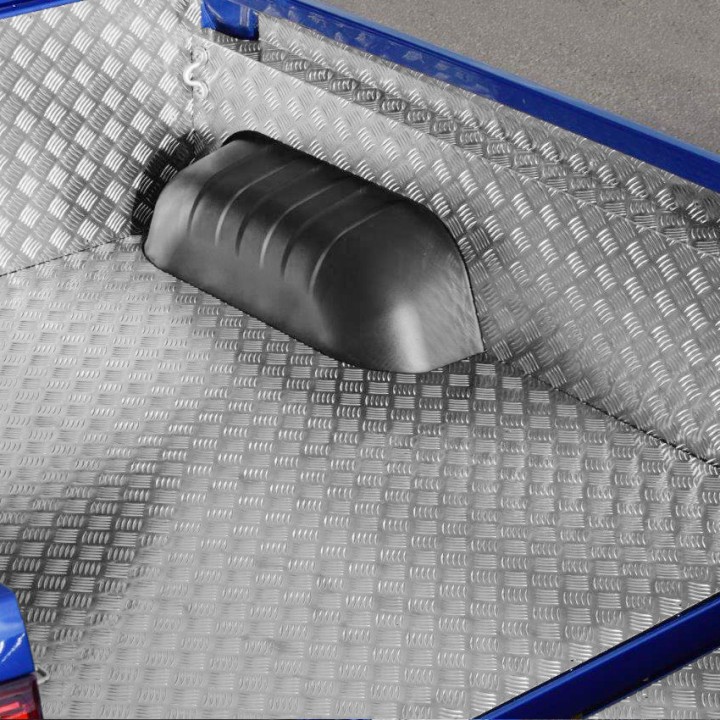 Over Rail Bed Liner, Samson Chequer, Toyota Hilux Double Cab 2020 - 2026 - EDK.ro
