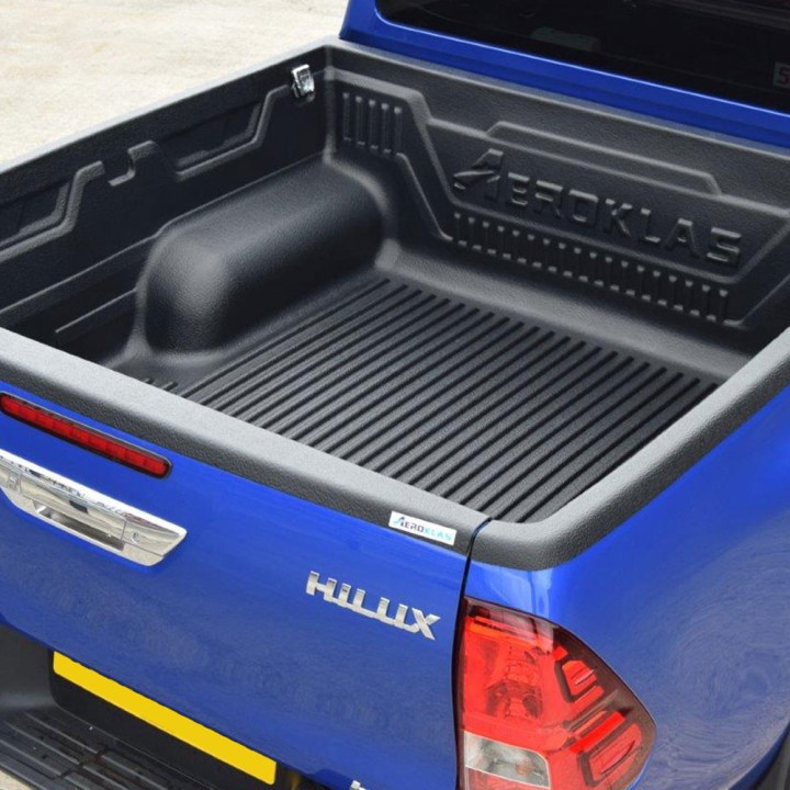 Over Rail Bed Liner, Aeroklas Liner, Toyota Hilux Double Cab 2020 - 2026 - EDK.ro