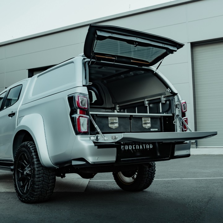 Drawer System, ProTop Rhino Deck Floor - System, Toyota Hilux Double Cab 2021 - Present - EDK.ro