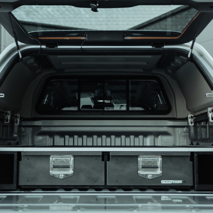 Drawer System, ProTop Rhino Deck Floor - System, Toyota Hilux Double Cab 2021 - Present - EDK.ro